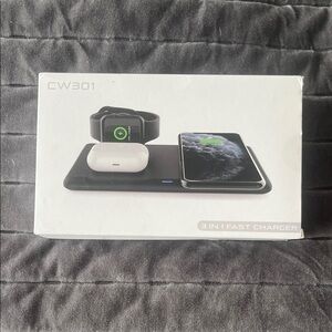 3 in 1 Fast Charger for Phone, Watch, and Earbuds